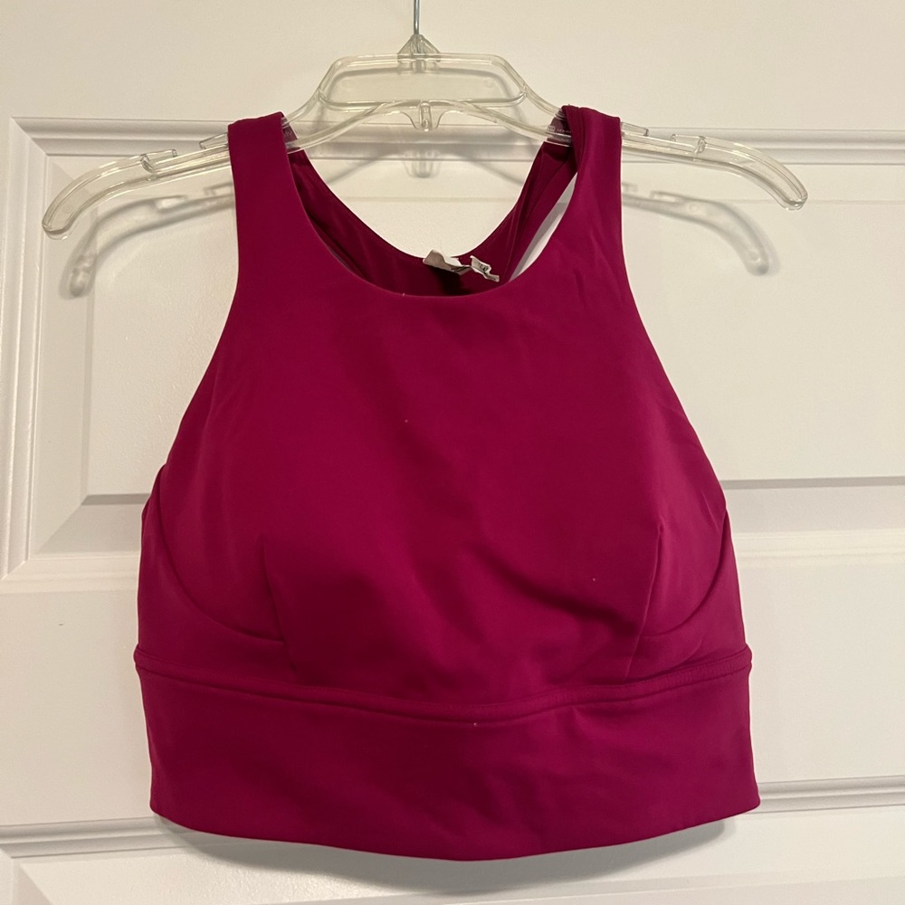 lululemon wonder train longline bra